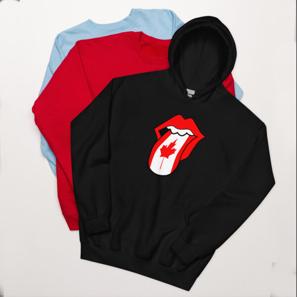 Canada Native Tongues Unisex Hoodie - Image 2