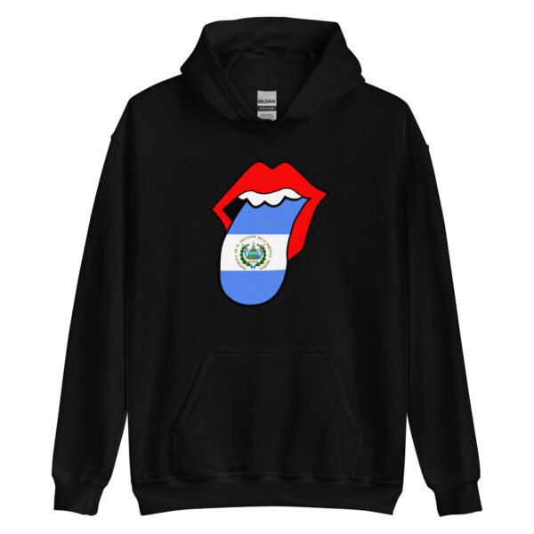 El Salvador Native Tongues Unisex Hoodie - Image 2