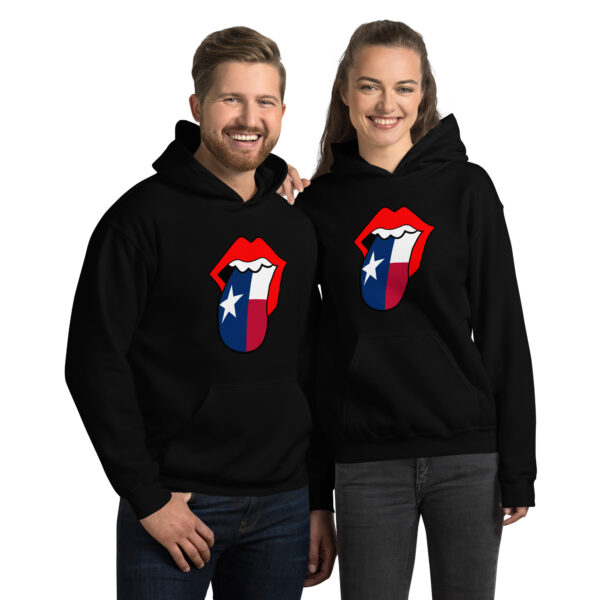 Texas Native Tongues Unisex Hoodie - Image 2