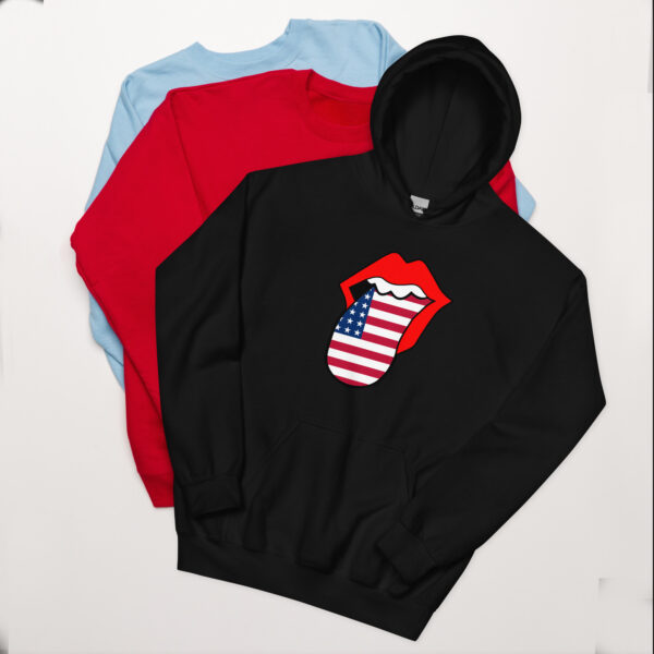 USA Native Tongues Unisex Hoodie - Image 2