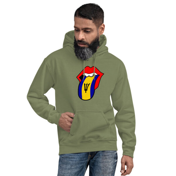 Barbados Native Tongues Unisex Hoodie - Image 3