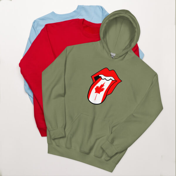 Canada Native Tongues Unisex Hoodie - Image 4