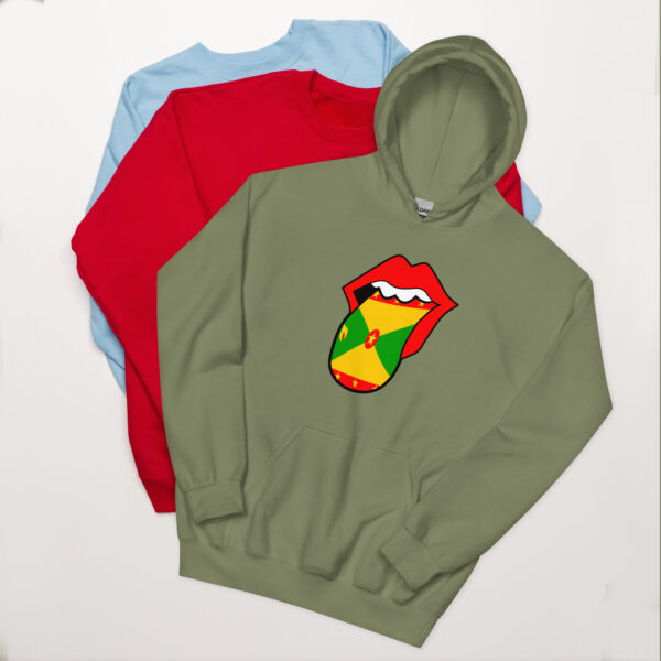 Grenada Native Tongues Unisex Hoodie - Image 4