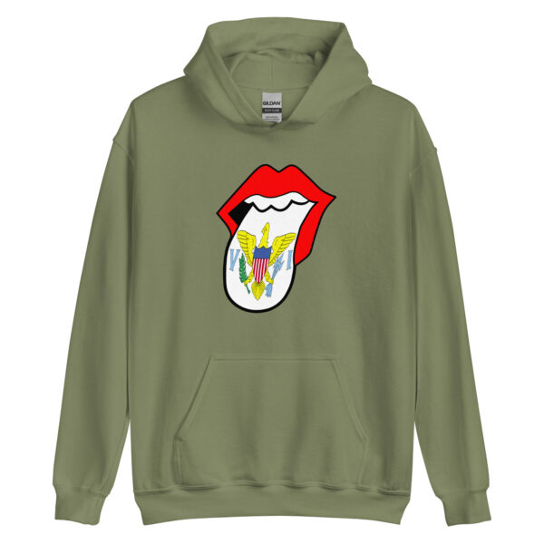 US Virgin Islands Native Tongues Unisex Hoodie - Image 3