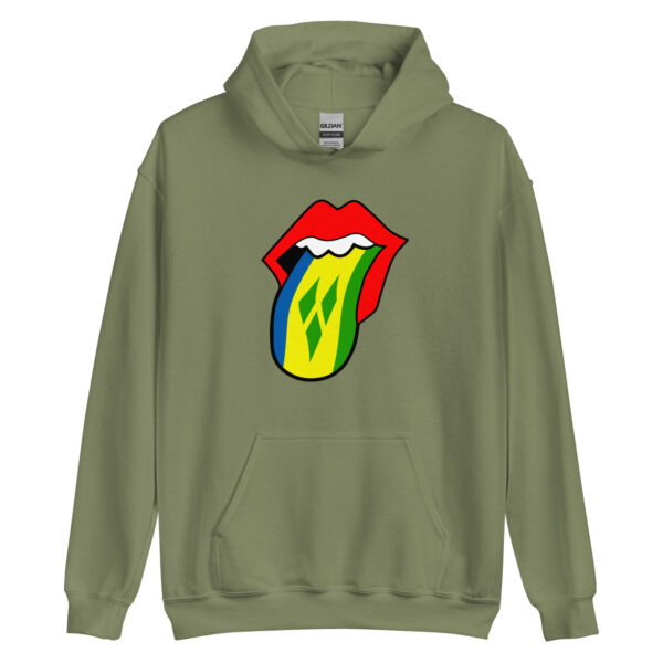 St. Vincent & the Grenadines Native Tongues Unisex Hoodie - Image 4