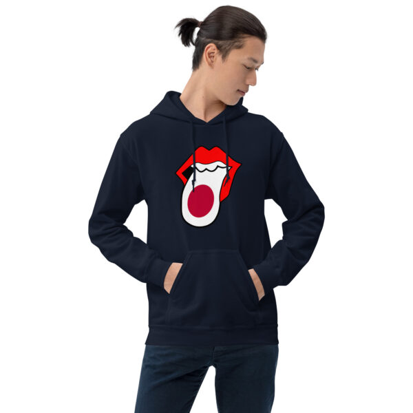 Japan Native Tongues Unisex Hoodie - Image 3