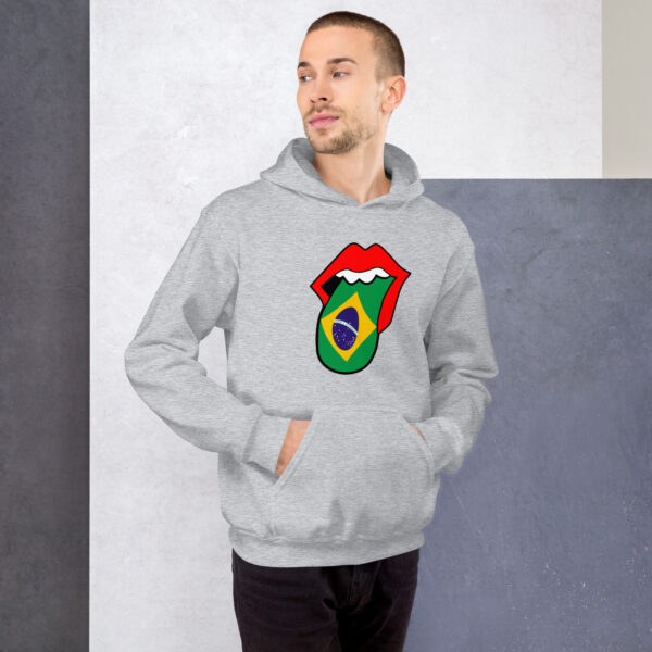 Brazil Native Tongues Unisex Hoodie - Image 3