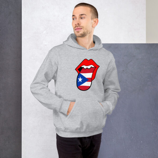 Puerto Rico Native Tongues Unisex Hoodie - Image 3