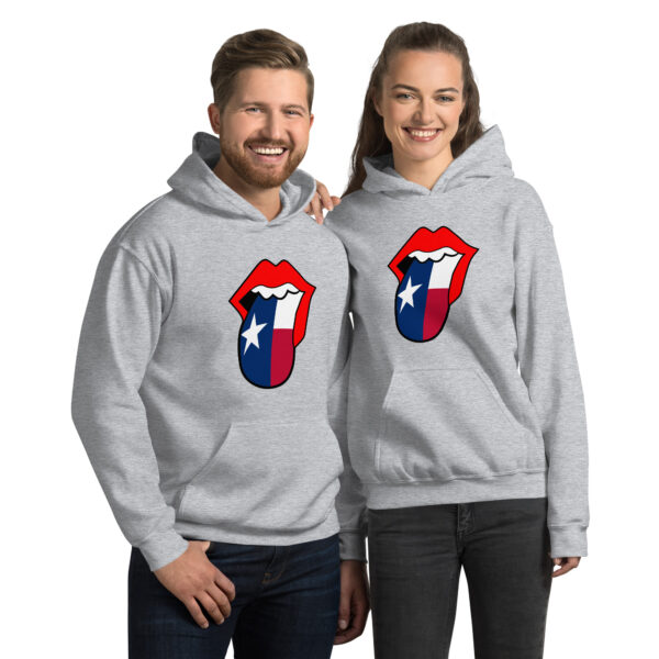 Texas Native Tongues Unisex Hoodie - Image 3