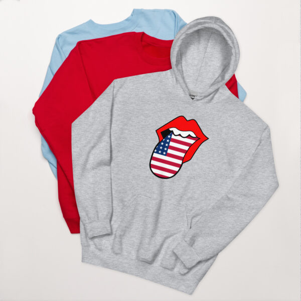 USA Native Tongues Unisex Hoodie - Image 4