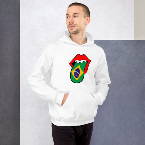 Brazil Native Tongues Unisex Hoodie - Image 4