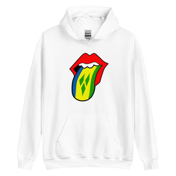 St. Vincent & the Grenadines Native Tongues Unisex Hoodie - Image 6