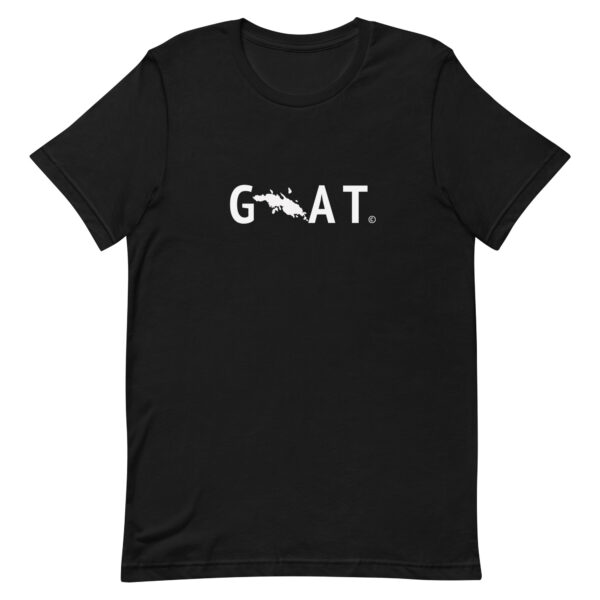 St. Thomas GOAT Unisex T-shirt - Image 2