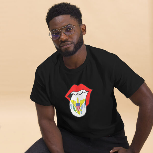 US Virgin Islands Native Tongues Unisex T-shirt - Image 3