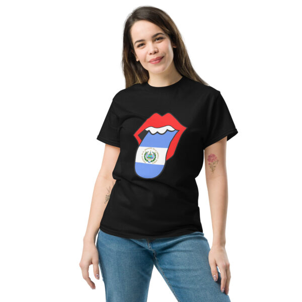 El Salvador Native Tongues Unisex T-shirt - Image 2