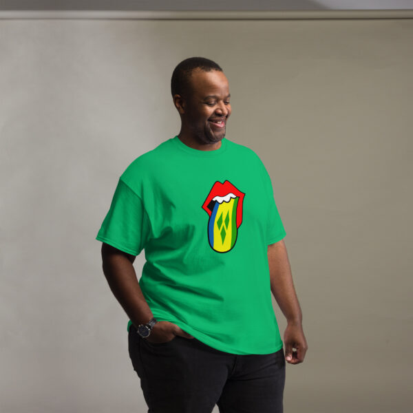 St. Vincent & the Grenadines Native Tongues Unisex T-shirt - Image 5