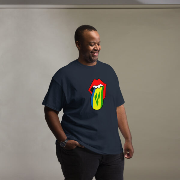 St. Vincent & the Grenadines Native Tongues Unisex T-shirt - Image 3