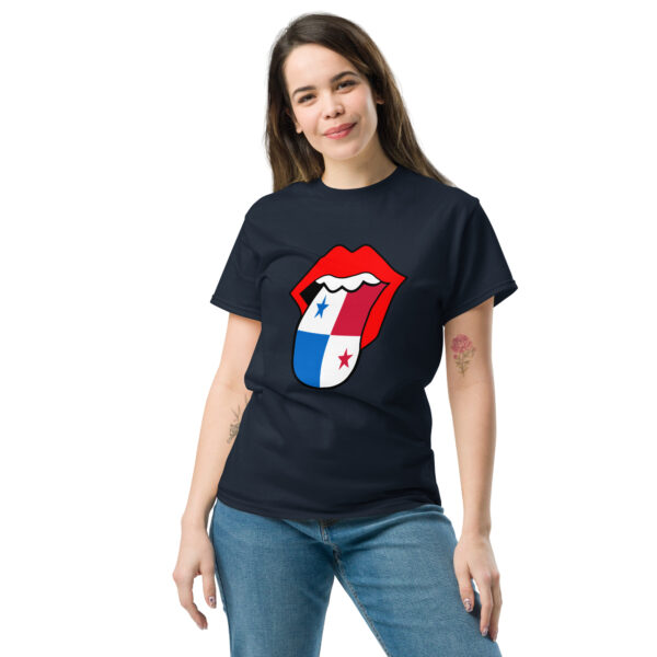 Panama Native Tongue Unisex T-shirt - Image 3