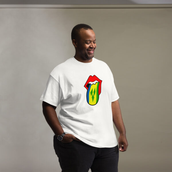 St. Vincent & the Grenadines Native Tongues Unisex T-shirt - Image 7