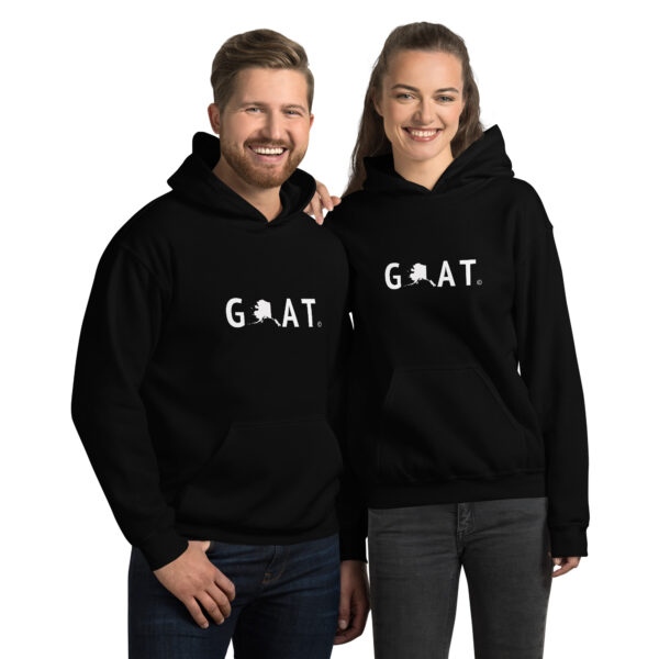 Alaska GOAT Unisex Hoodie - Image 2