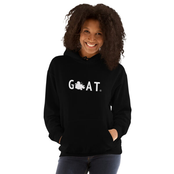 Antigua & Barbuda GOAT Unisex Hoodie - Image 2