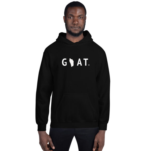 Dominica GOAT Unisex Hoodie - Image 3