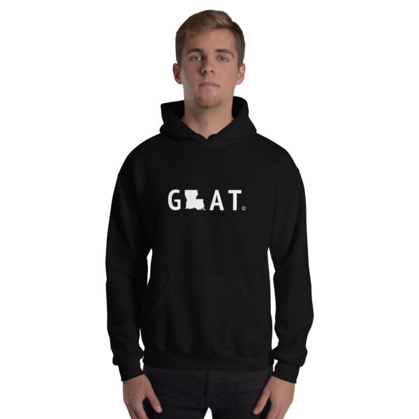 Louisiana GOAT Unisex Hoodie - Image 2