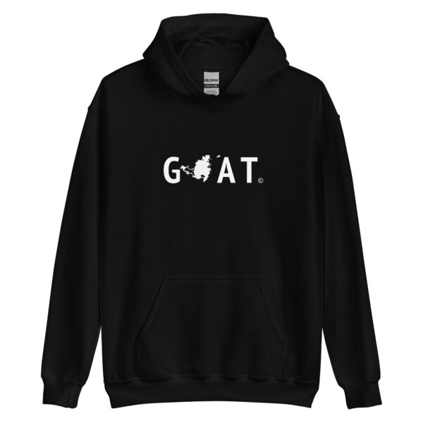 St. Maarten/Martin GOAT Unisex Hoodie - Image 2