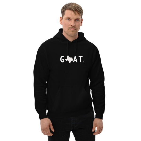 Texas GOAT Unisex Hoodie - Image 2