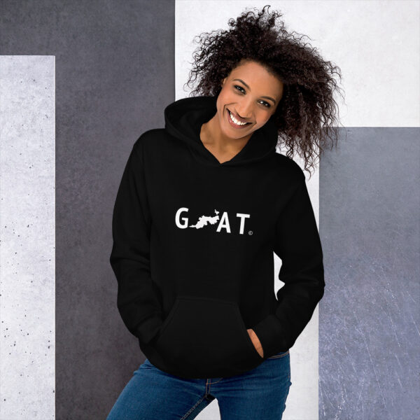 Tortola GOAT Unisex Hoodie - Image 2