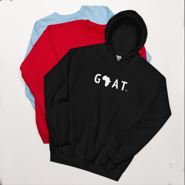 Africa GOAT Unisex Hoodie - Image 2