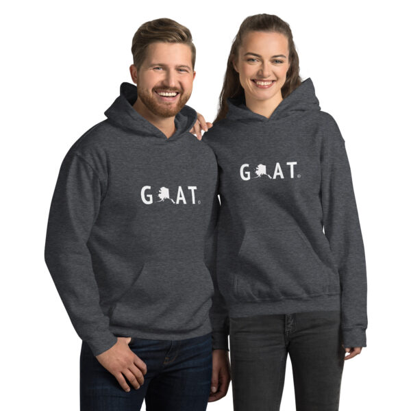 Alaska GOAT Unisex Hoodie - Image 3