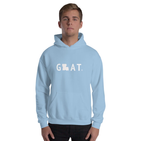 Louisiana GOAT Unisex Hoodie - Image 3