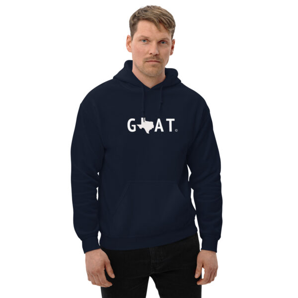 Texas GOAT Unisex Hoodie - Image 3