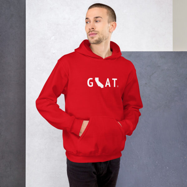 California GOAT Unisex Hoodie - Image 3