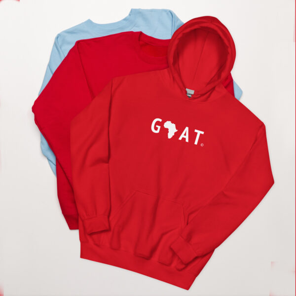 Africa GOAT Unisex Hoodie - Image 3