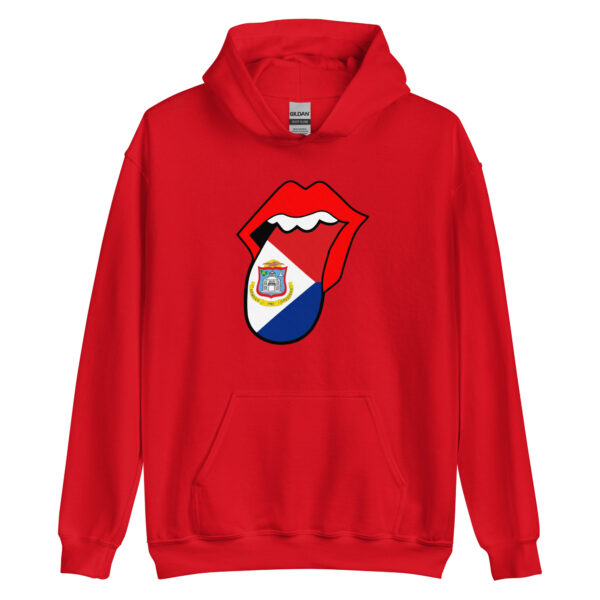 St. Maarten Native Tongues Unisex Hoodie - Image 3