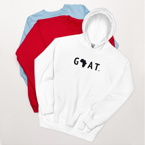 Africa GOAT Unisex Hoodie - Image 4