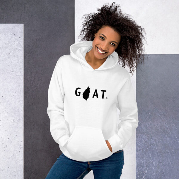 St. Lucia GOAT Unisex Hoodie - Image 3