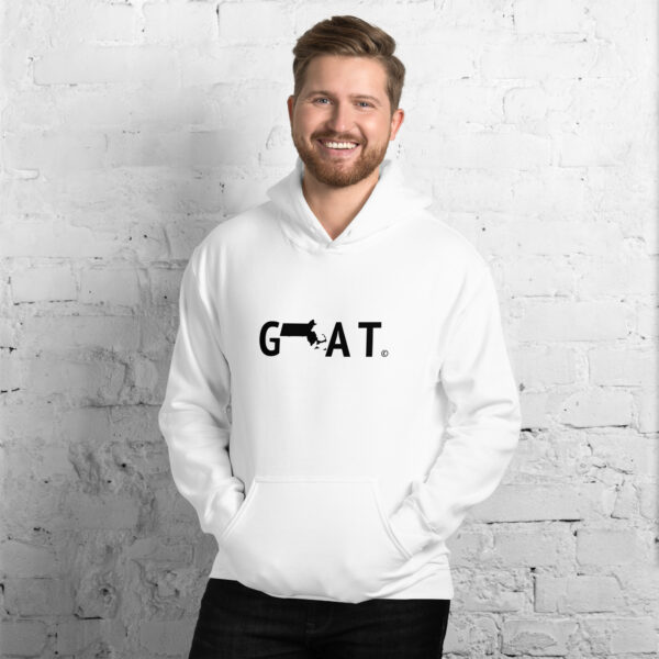 Massachusetts GOAT Unisex Hoodie - Image 4