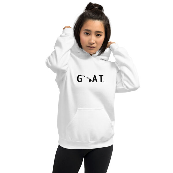 Hawaii GOAT Unisex Hoodie - Image 3