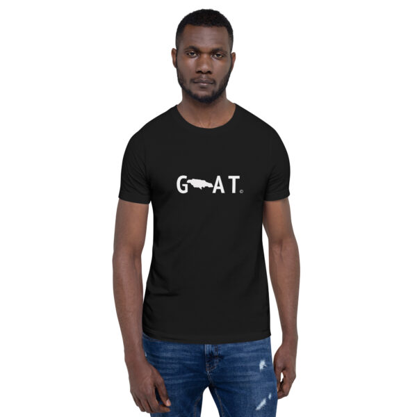 Jamaica GOAT Unisex T-shirt - Image 2