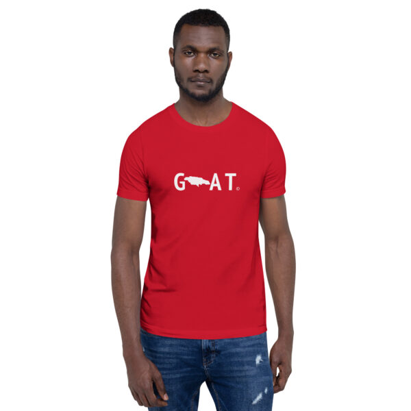 Jamaica GOAT Unisex T-shirt - Image 3