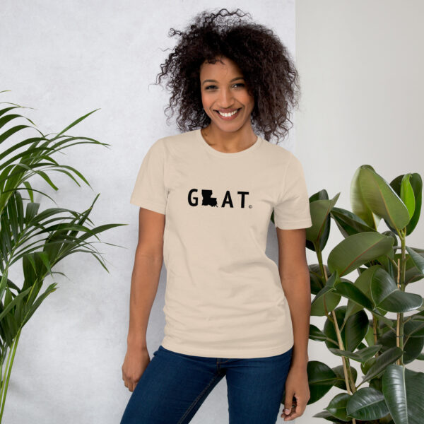 Louisiana GOAT Unisex T-shirt - Image 6