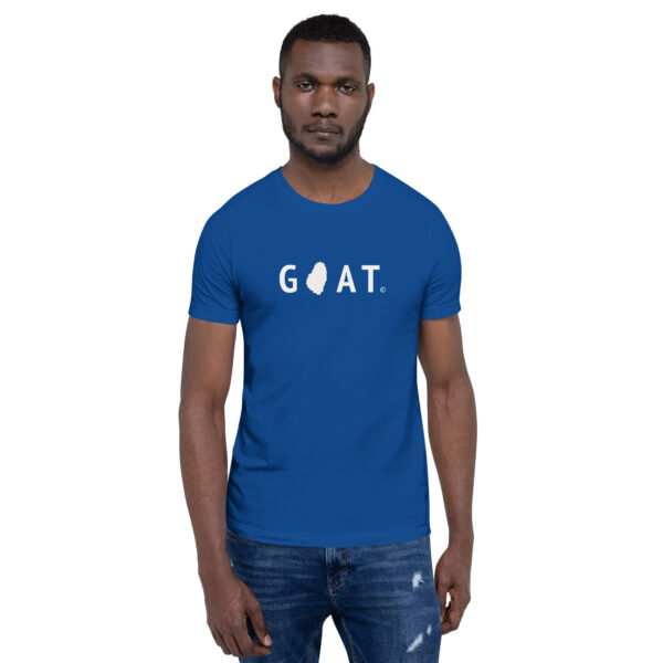 St. Vincent & the Grenadines GOAT Unisex T-shirt - Image 3