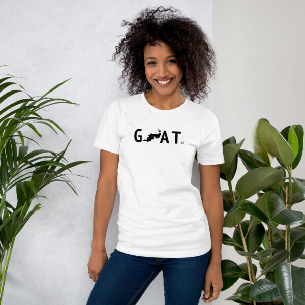 Tortola GOAT Unisex T-shirt - Image 4