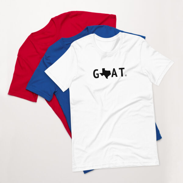 Texas GOAT Unisex T-shirt - Image 4