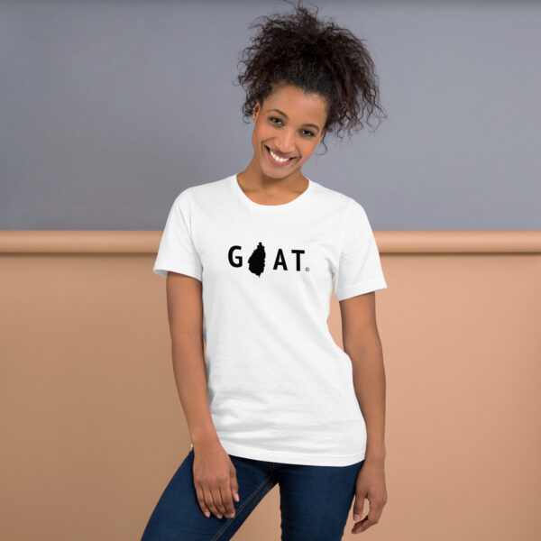 St. Lucia GOAT Unisex T-shirt - Image 4