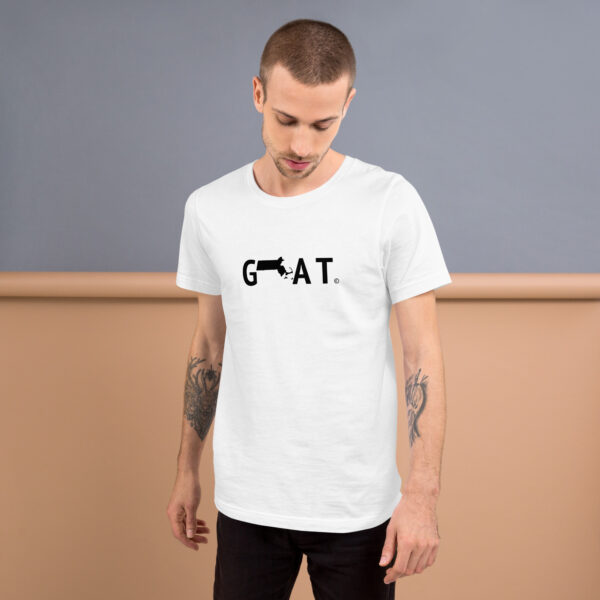 Massachusetts GOAT Unisex T-shirt - Image 4