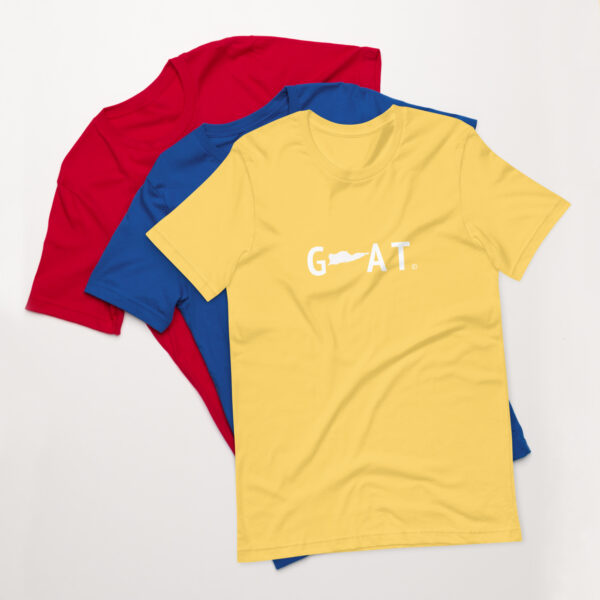 St. Croix GOAT Unisex T-shirt - Image 6